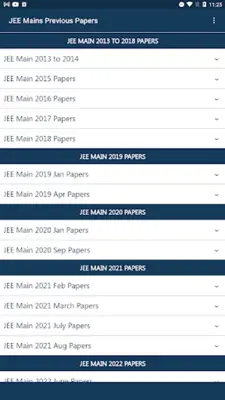JEE Mains Previous Papers android App screenshot 17