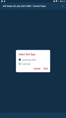 JEE Mains Previous Papers android App screenshot 4