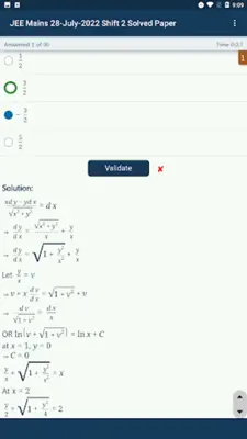 JEE Mains Previous Papers android App screenshot 8